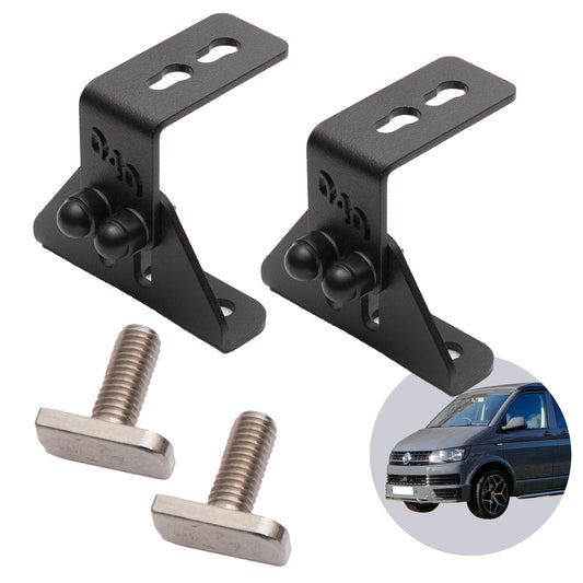 040 parts Dachträger Fuß für VW T7, T5, T6, T6.1 California sowie für Transporter und für Mutlivan mit C-Schiene