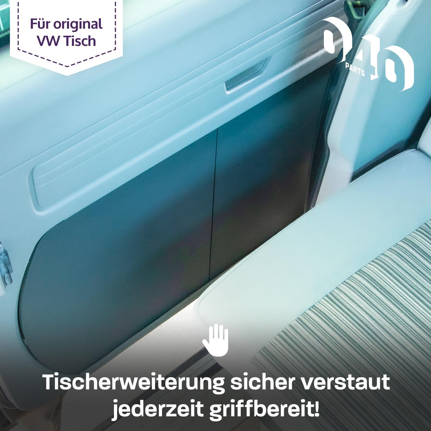 040 parts table extension set for VW T5/T6/T6.1 California stable table widening