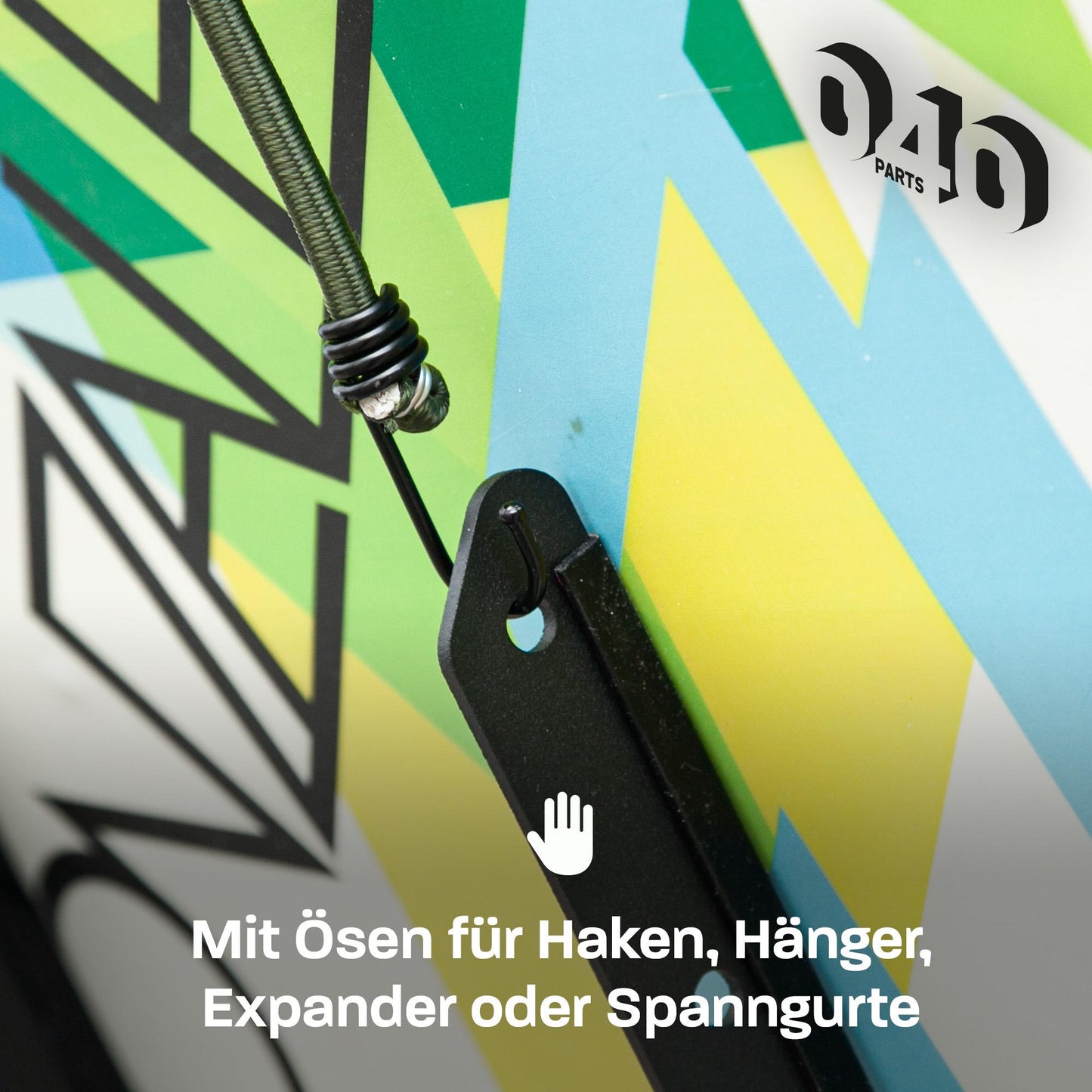 B-Ware: 040 Parts universeller Wakeboard Kiteboard Snowboard Halter kompatibel mit Molle board für VW T5 T6 T6.1 oder andere