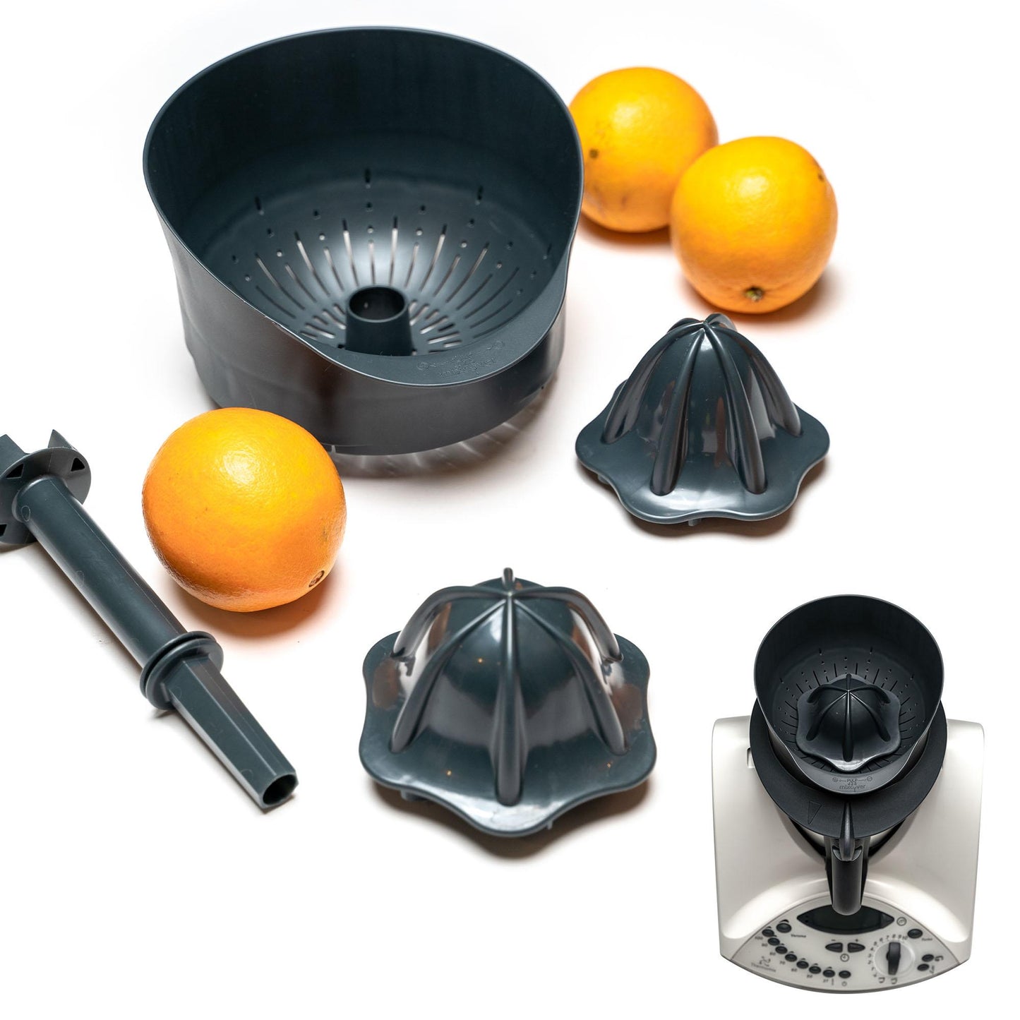 mixcover Juice press orange press citrus press compatible with vorwerk Thermomix TM31, simply juice, juicer