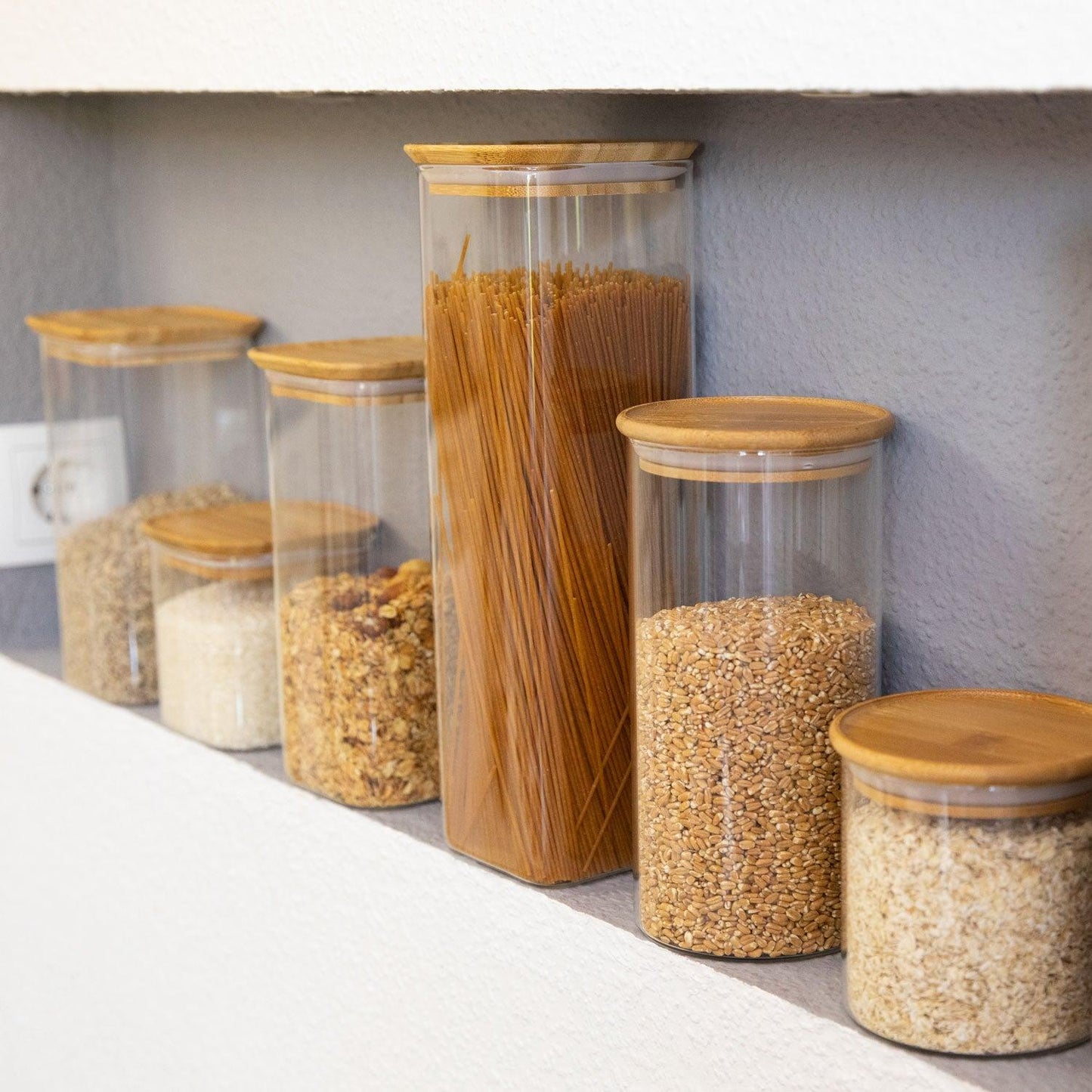 ThermoTasty: Storage glass, Model: round, Size: 20x10cm, 1200ml
