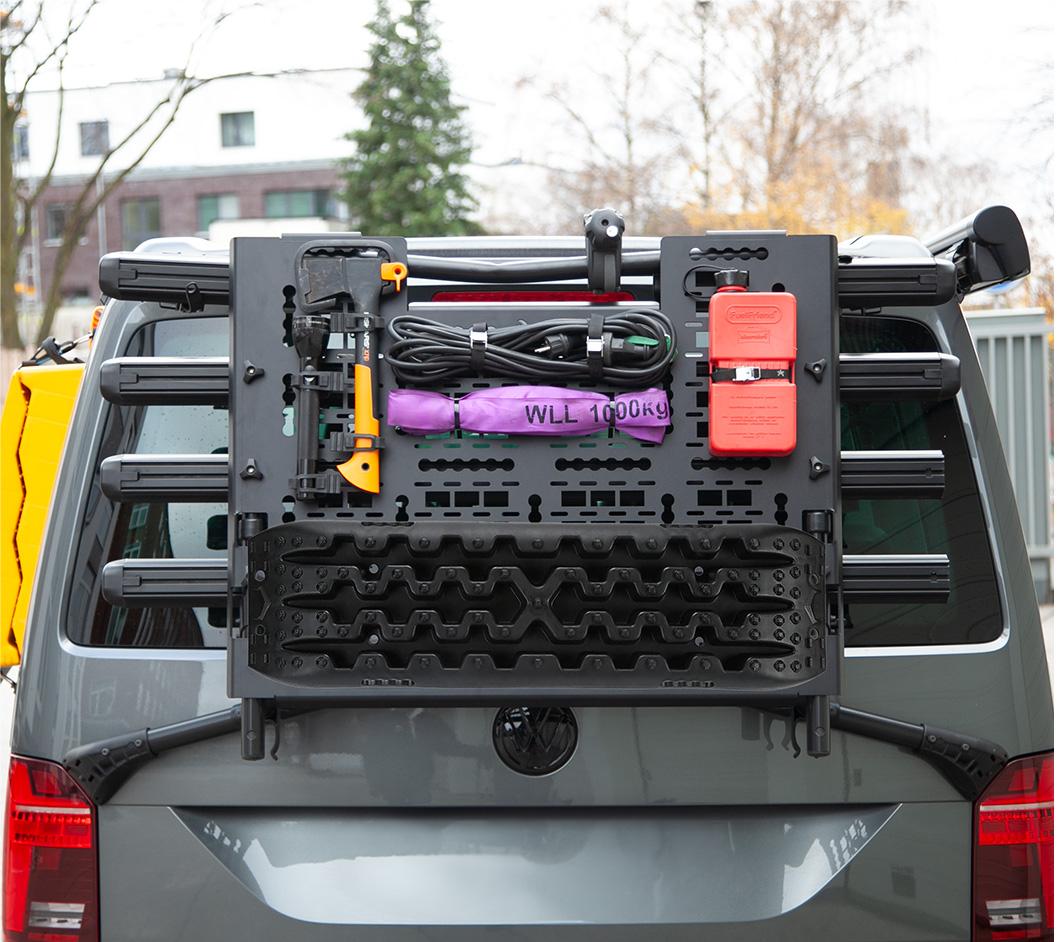 040 Parts Recovery Traction Mat Black Long Sandboard 10T Load Capacity, Perfect for Molleboard Sand Board