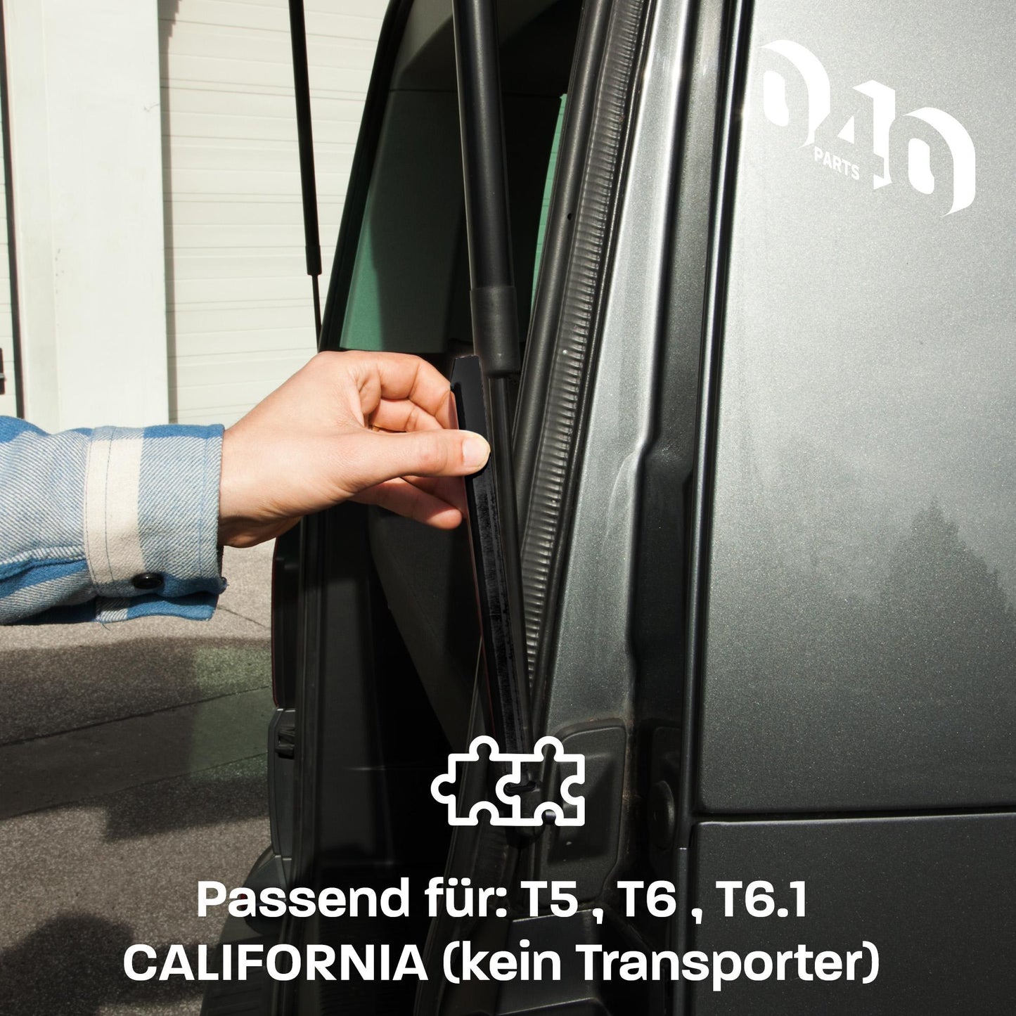 040 Parts achterklep-opener staal compatibel voor VW T5 California voor VW T6 Cali voor VW T6.1 California voor Volkswagen accessoires