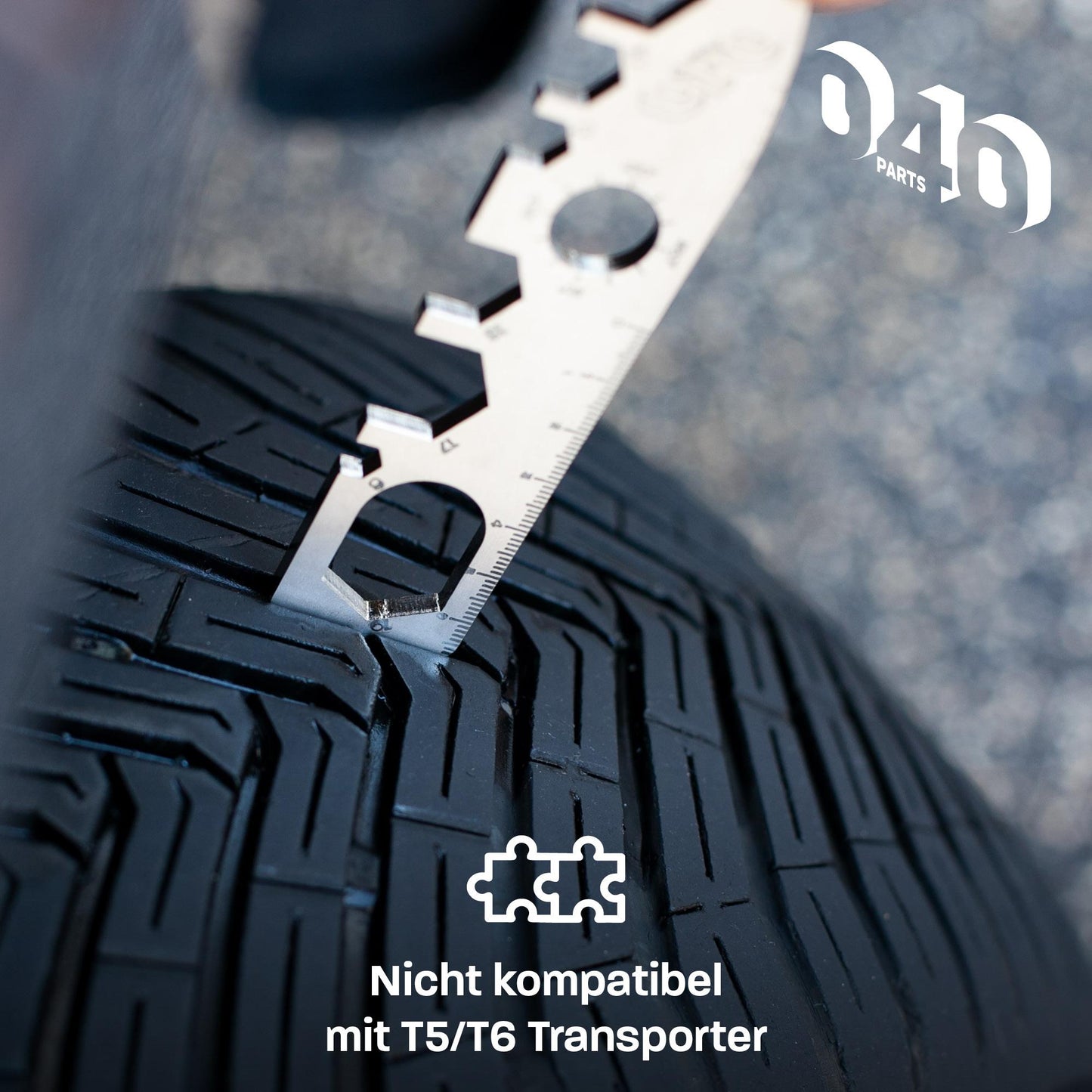 040Parts Multitool Extra Long Tailgate Prop 20 cm for VW T7 T6 T5 T4 California Multivan Bulli Ocean Beach Golf Caddy - Tools