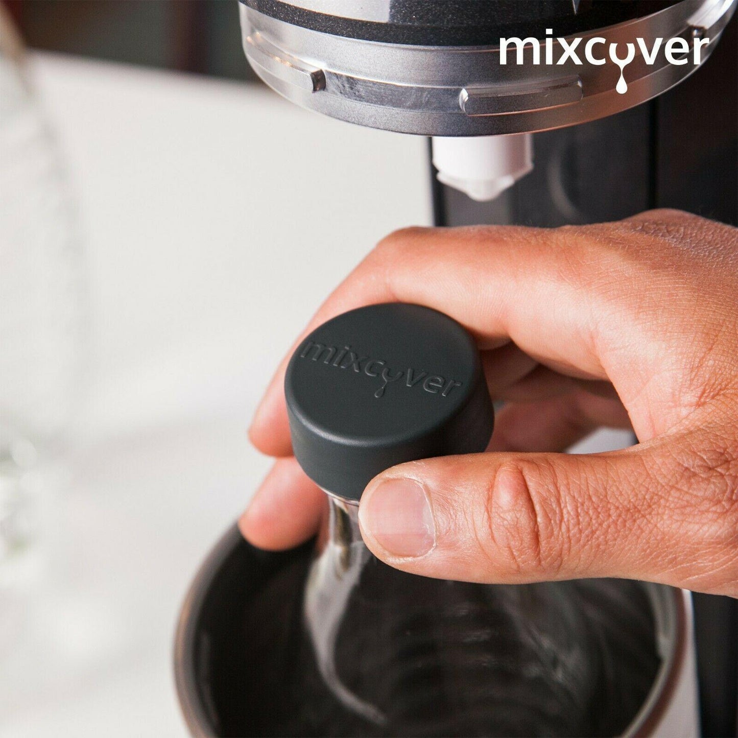 mixcover Резервен капак за стъклена бутилка SodaStream Crystal & Penguin, комплект от 1 брой