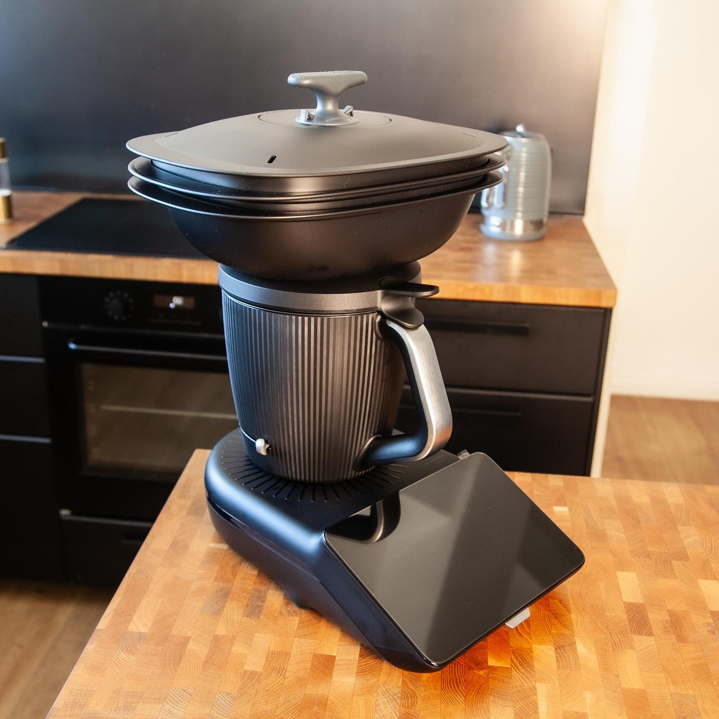 mixcover Термо-дръжка за Varoma или капак за пара за Thermomix TM7 TM6 TM5 TM31, Monsieur Cuisine, Bosch Cookit