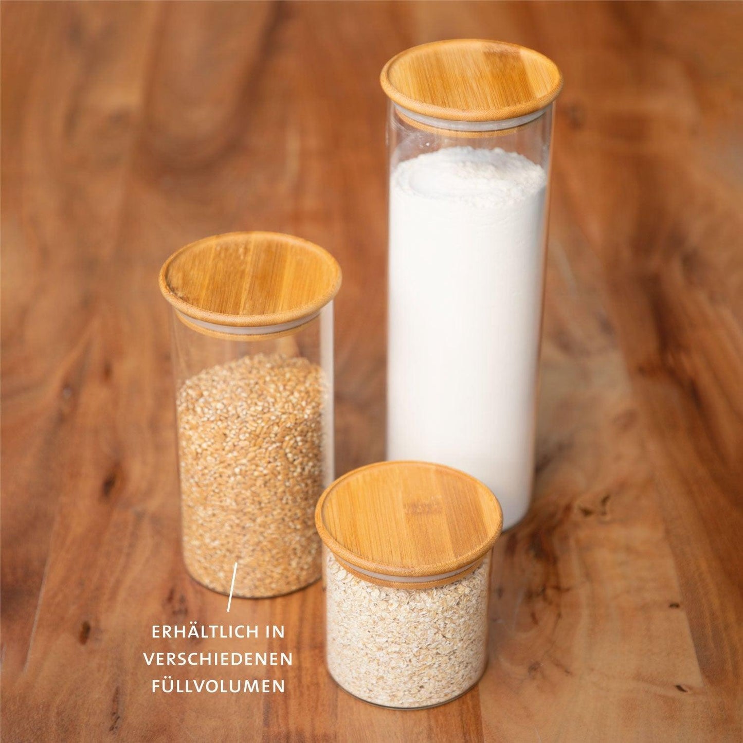 ThermoTasty: Aufbewahrungsglas, Modell: rund, Größe: 30x10cm, 1800ml