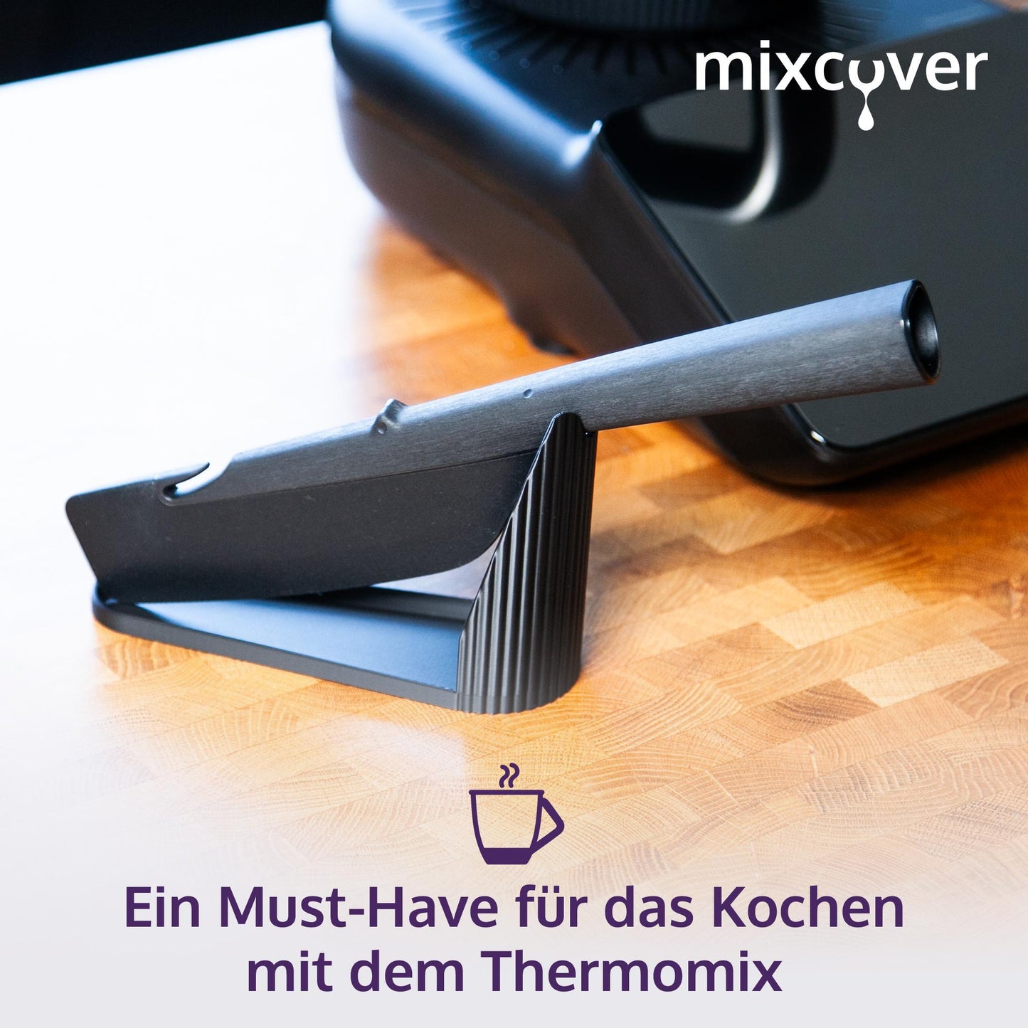 B-Ware: Mixcover Spatelhalter für Vorwerk Thermomix TM7 TM6 TM5 Abtropfhalter Ablage für Schaber - Detailansicht 6 | Mixcover