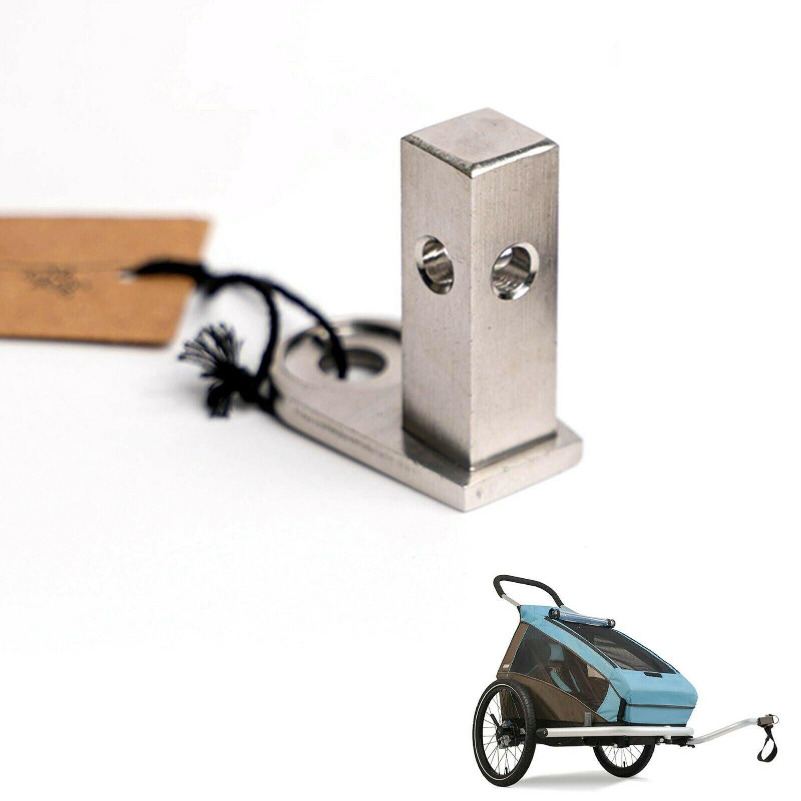 moin minis Adapter Croozer Fahrradanhänger bis 2015, Croozer  535/737/kid1+2, van 101, Cargo Achsadapter Zusatzkupplung