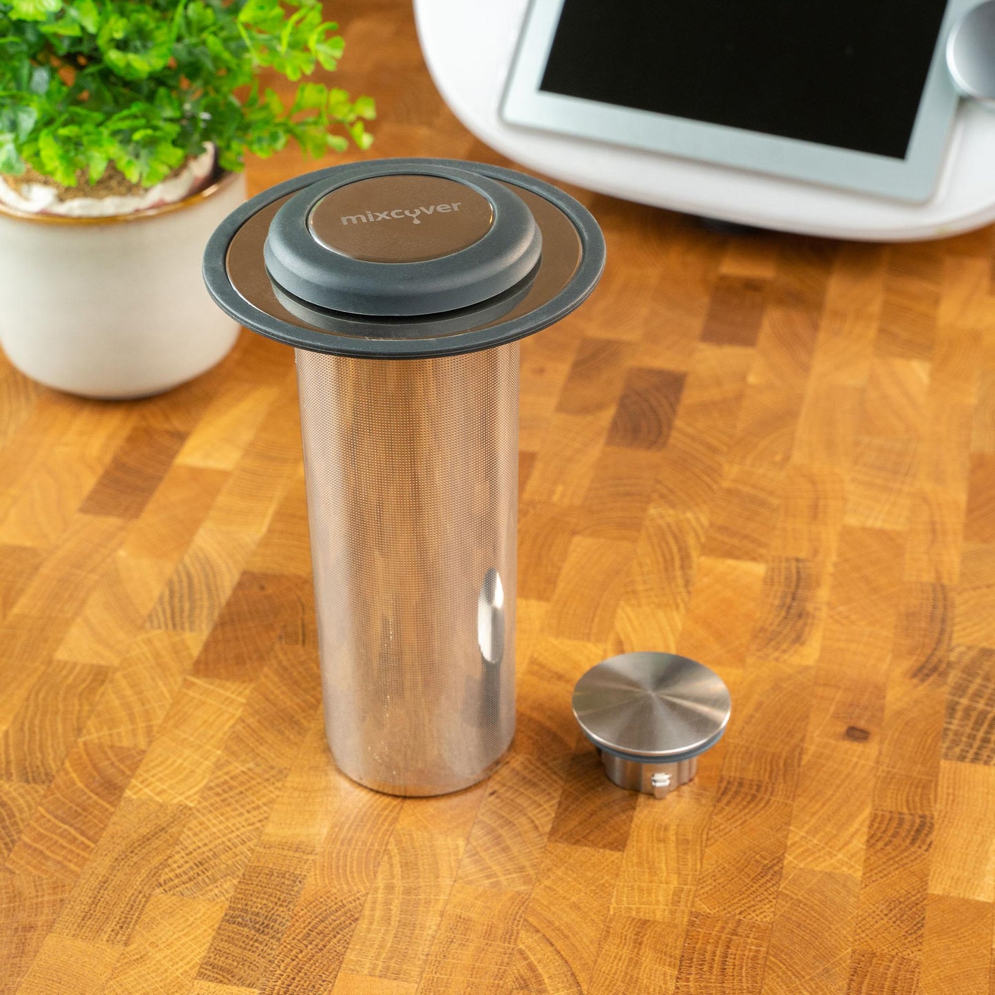 mixcover Trio-Parat Thermo-Plug kompatibel mit Thermomix TM7 TM6 Messerersatz für TM6 Zubehör für Thermomix