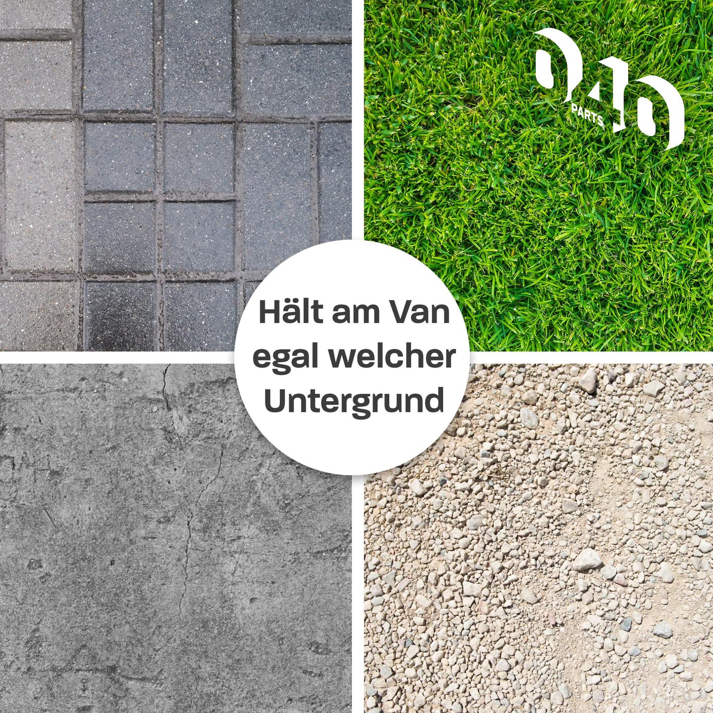 040Parts Markisenhalter Saugnapf für Thule Fiamma Dometic Markiesen kompatibel mit VW T7 T6.1 T6 T5 - 2er Set