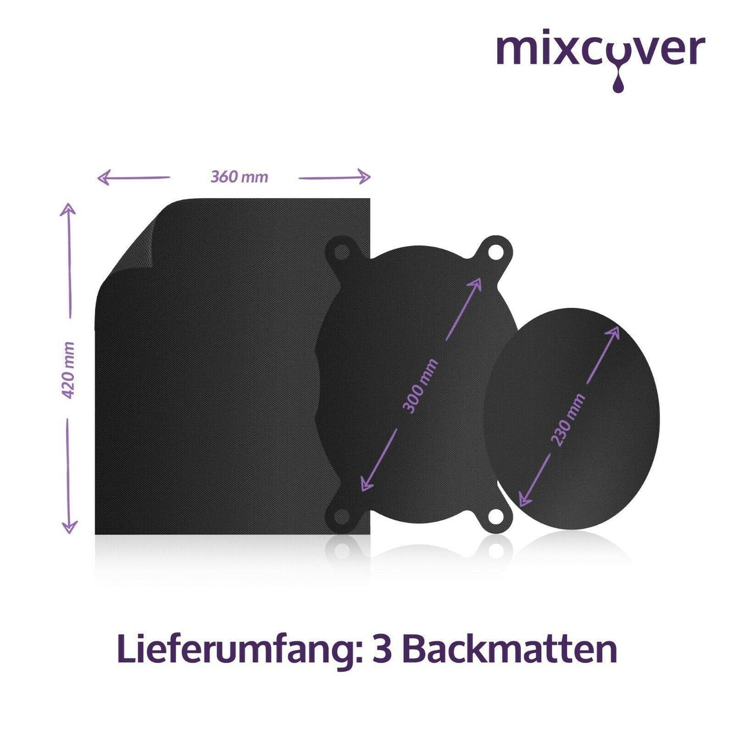 B-Ware: mixcover nachhaltige Backfolie für Thermomix und Backofen - Mixcover - Mixcover