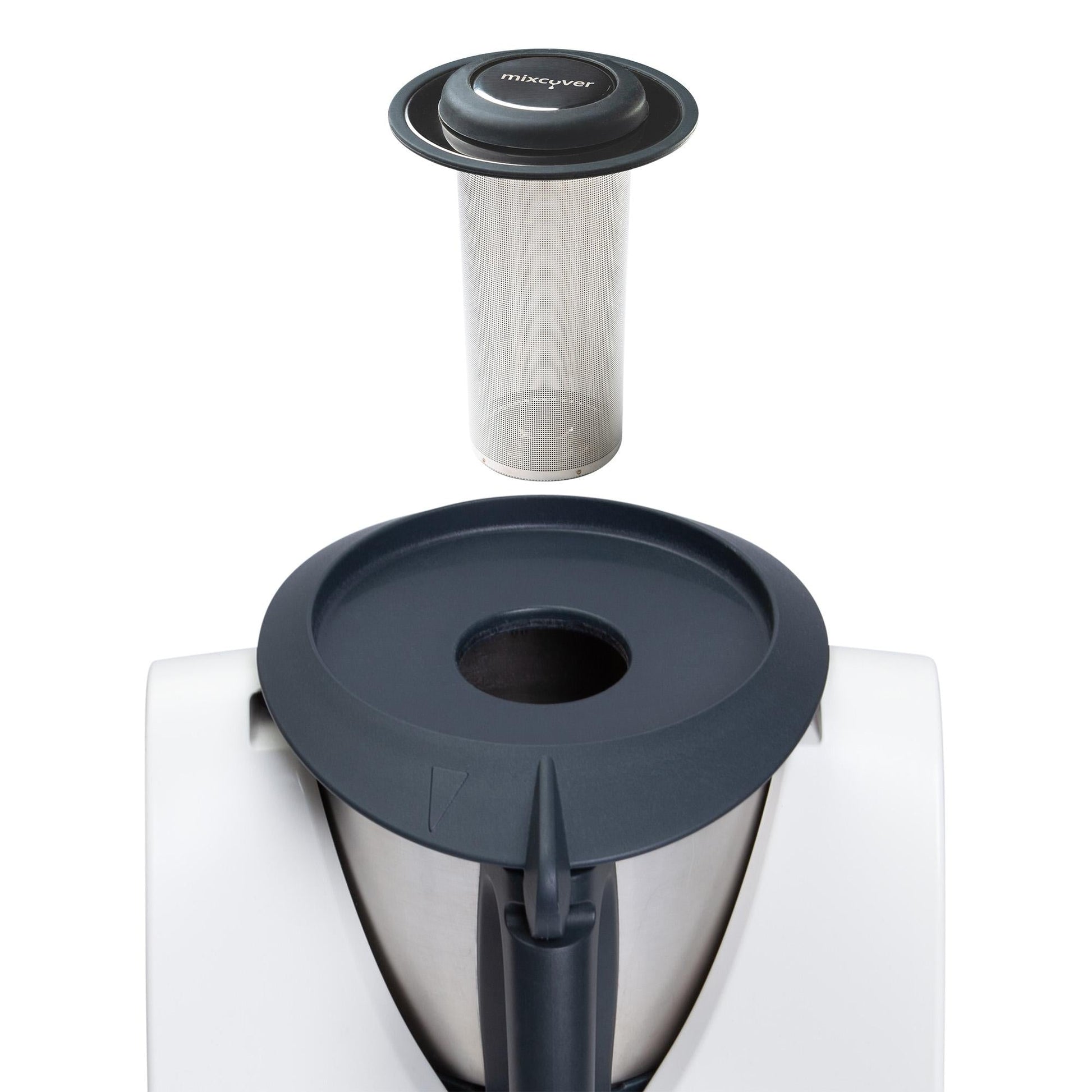 Edelstahl Teesieb/Teefilter passend für Thermomix TM31 - Weltneuheit! Besser als ein Teeautomat! - Mixcover - Mixcover