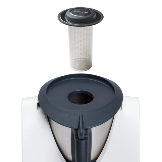 Edelstahl Teesieb/Teefilter passend für Thermomix TM31 - Weltneuheit! Besser als ein Teeautomat! - Mixcover - Mixcover