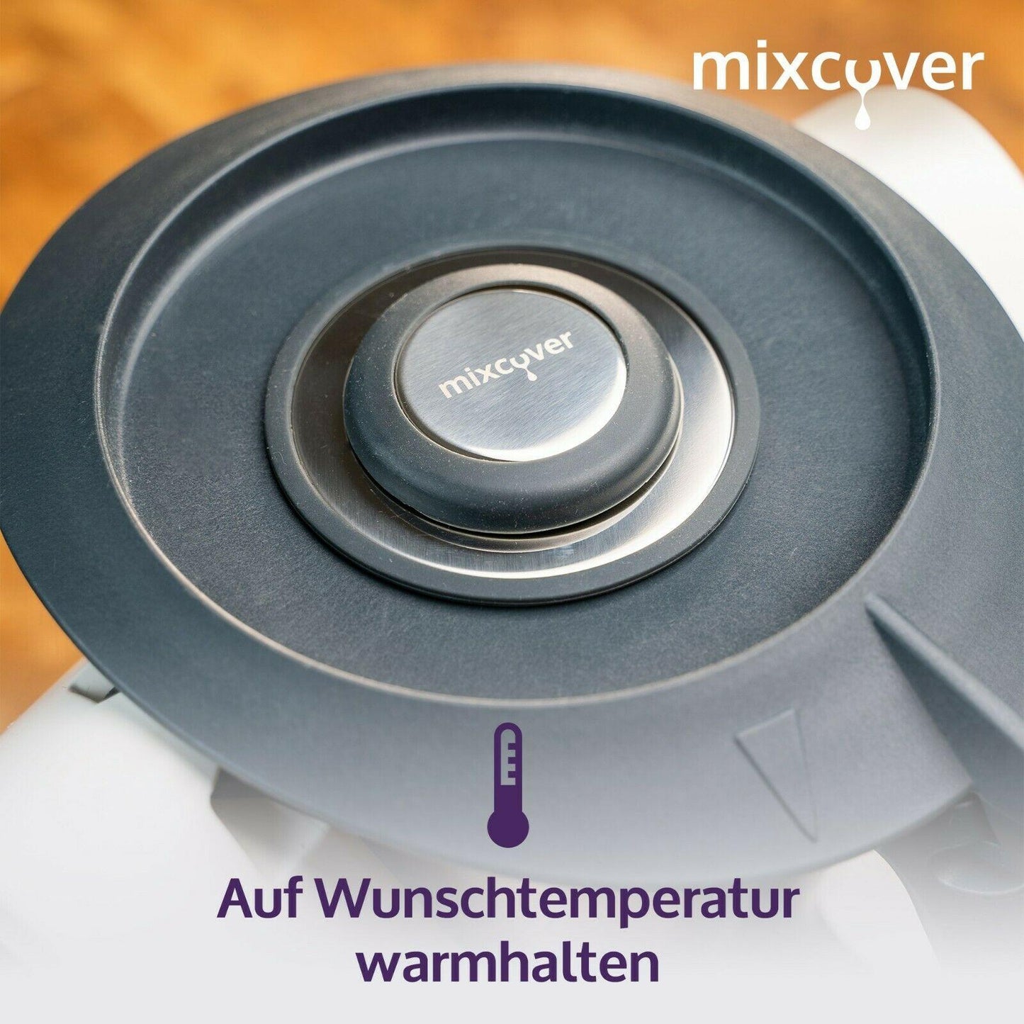 Edelstahl Teesieb/Teefilter passend für Thermomix TM31 - Weltneuheit! Besser als ein Teeautomat! - Mixcover - Mixcover