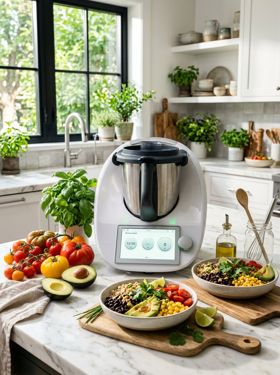 Vegan Thermomix Meal Prep: Bowls & Salate für den Sommer