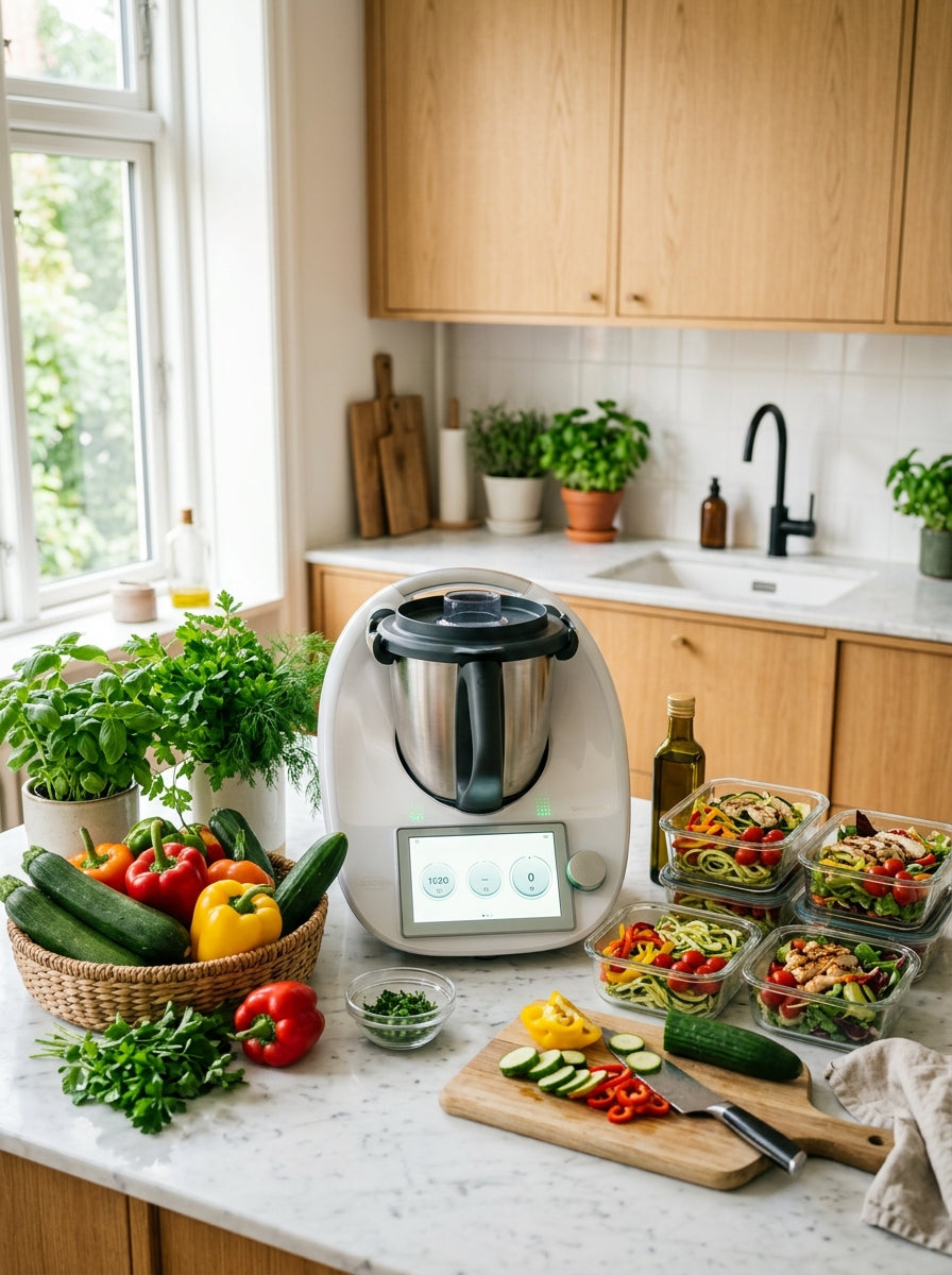 Thermomix Meal Prep: Low Carb Sommerküche in 1 Stunde