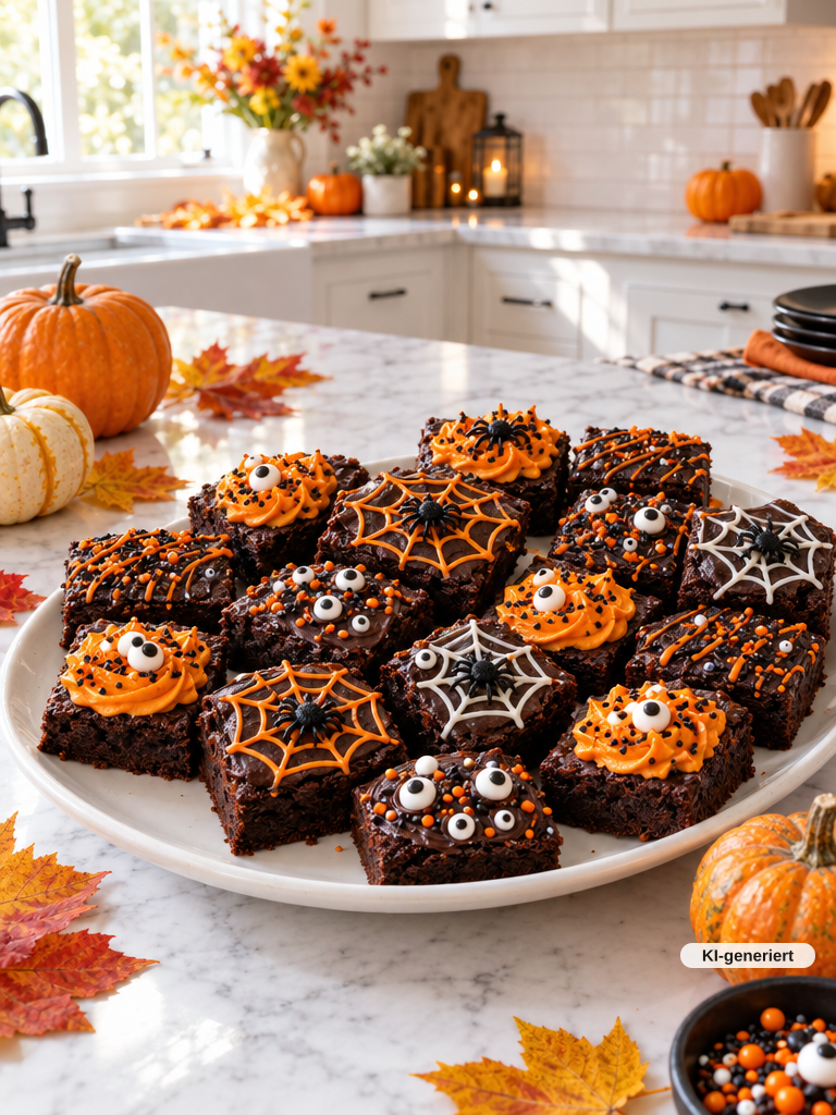 Halloween-Brownies mit dem Thermomix: Schnell & gruselig lecker