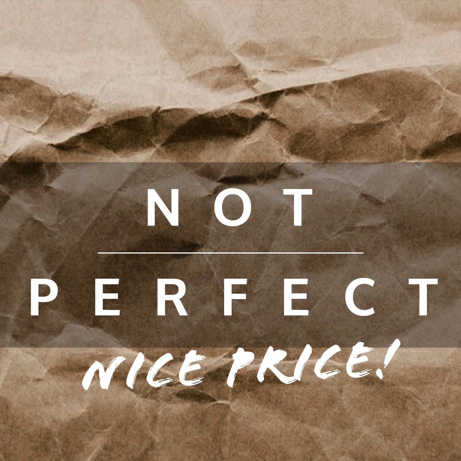 Nicht perfekte Produkte