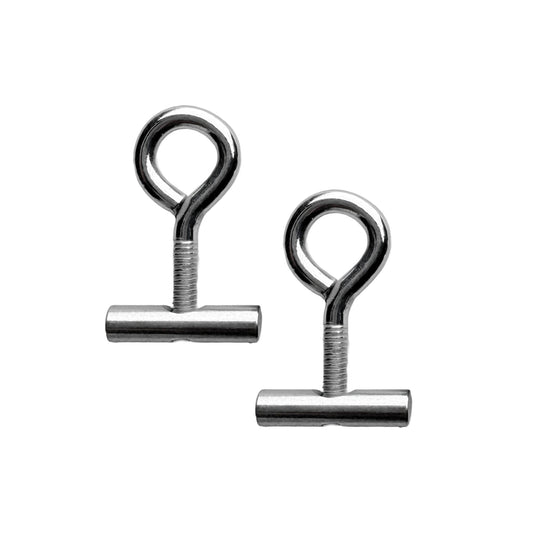 040parts Kederstopper Set 6mm mit Oesenschraube 20mm Breite M4 Gewinde Kederstein für Markisen Wohnmobil Caravan Van