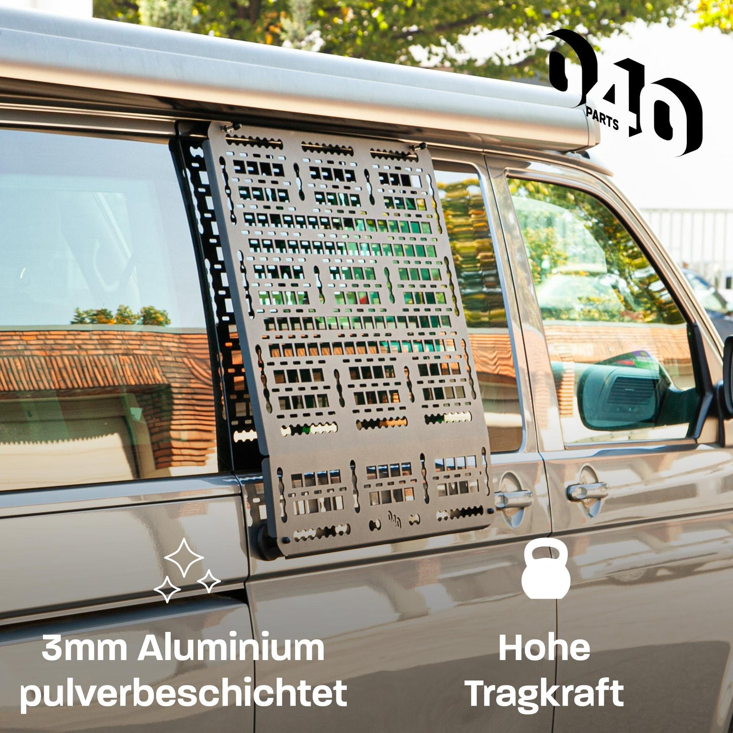 040 Parts Molle Board für VW T5 T6 T6.1 Schiebetür Universelle Gerätehalterung