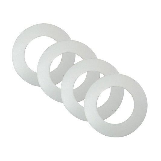 Spare part: Set of 4 replacement seals only for Mixcover lid for Sodastream PET bottles (not Crystal!)