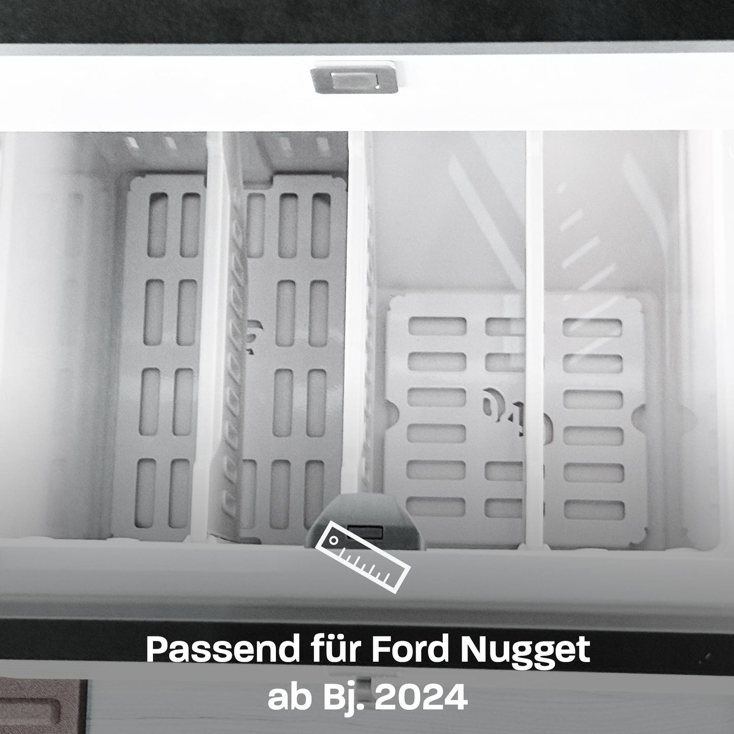 040parts Einlegeboden Set für Ford Nugget ab Bj. 24 verhindert Schwitzwasser Kühltruheneinlage