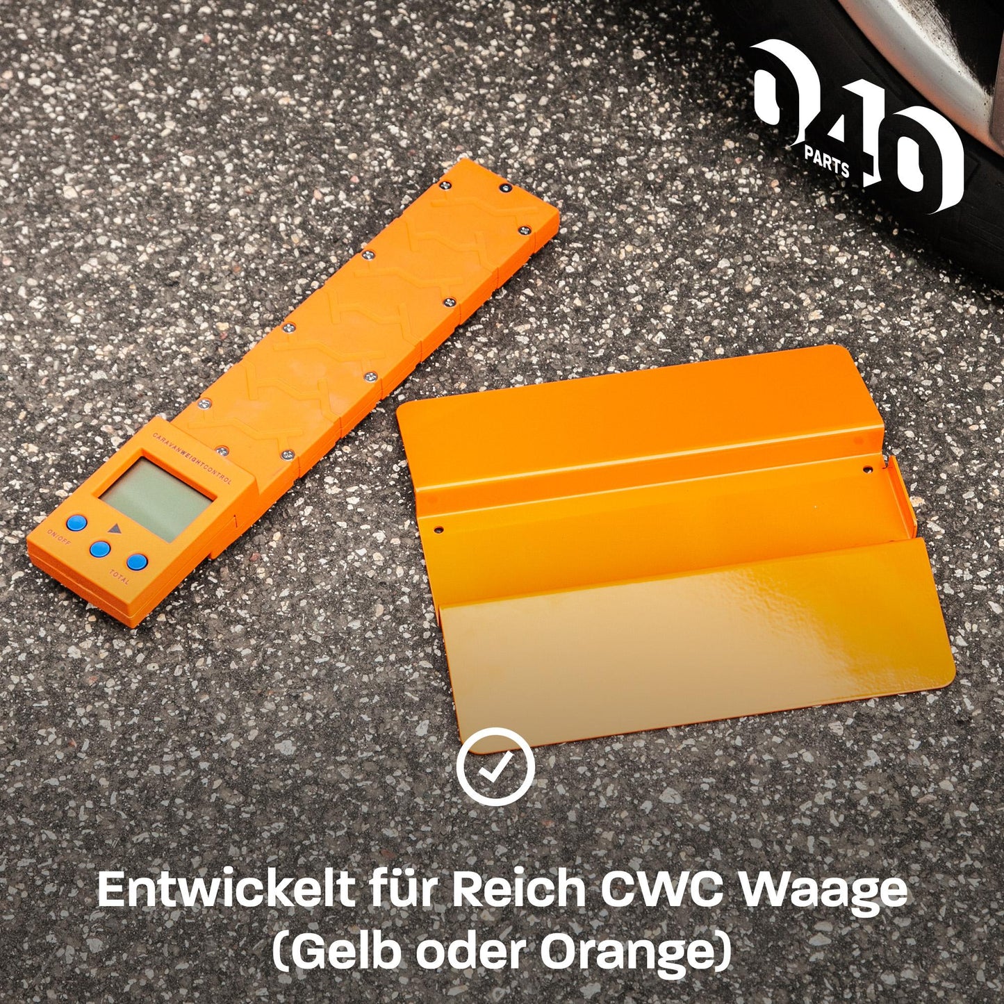 040 Parts Auffahrrampe für Reich CWC Waage für sichere & präzise Messungen egal auf welchem Untergrund