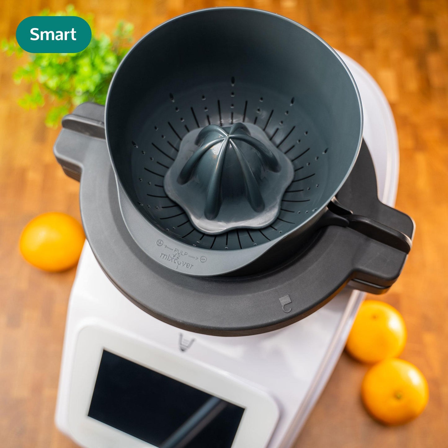 mixcover Juice Press para Monsieur Cuisine Smart Accesorios, citrus prensa Monsieur Cuisine Smart MCS, accesorios exprimidores, Monsieur Cuisine Smart Accesorios - Modelo: Monsieur Cuisine Smart Fbm