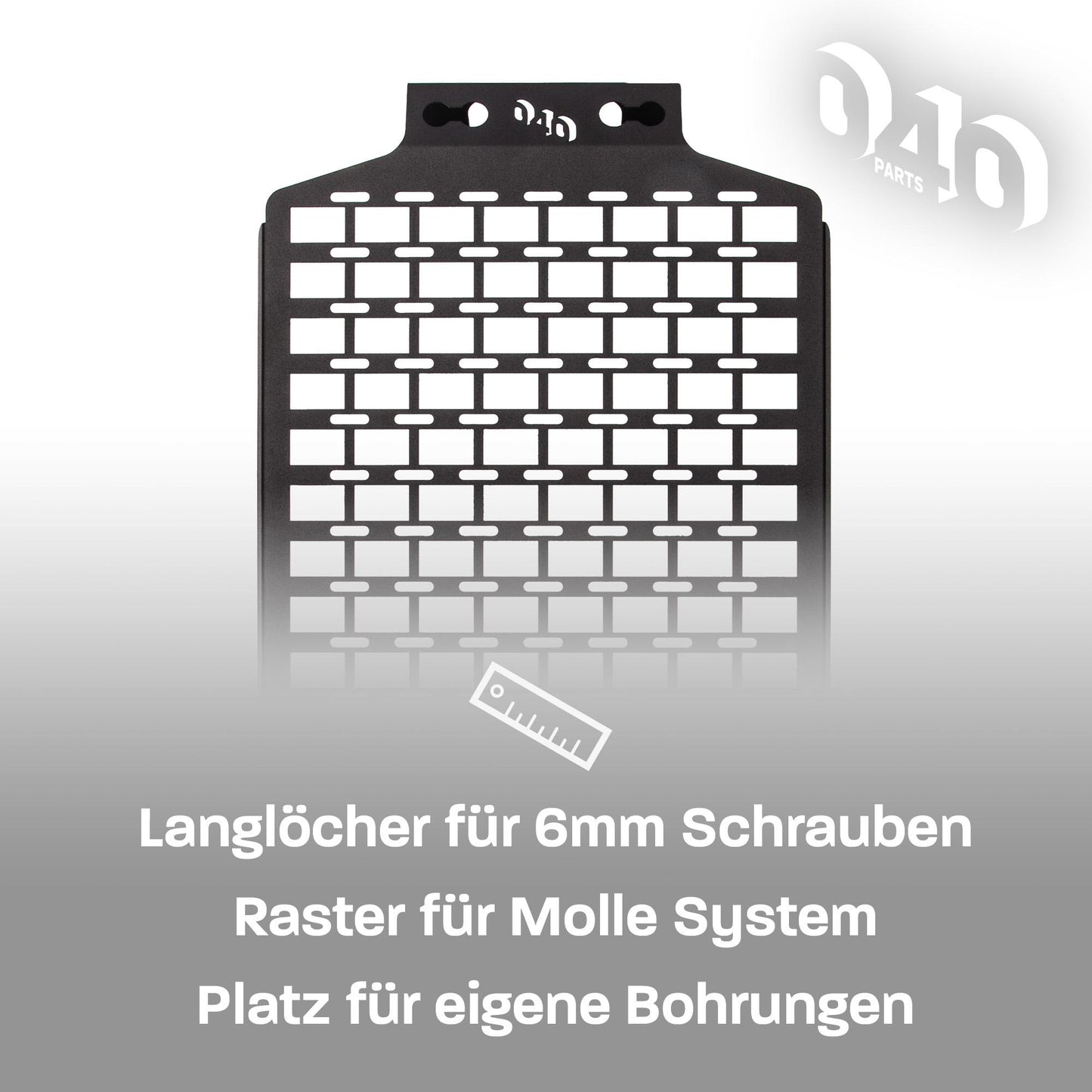 040 parts Molle Board für den Beifahrersitz Ordnungshelfer Equipmenthalter tool board für VW T5 T6 T6.1 California für Mutlivans