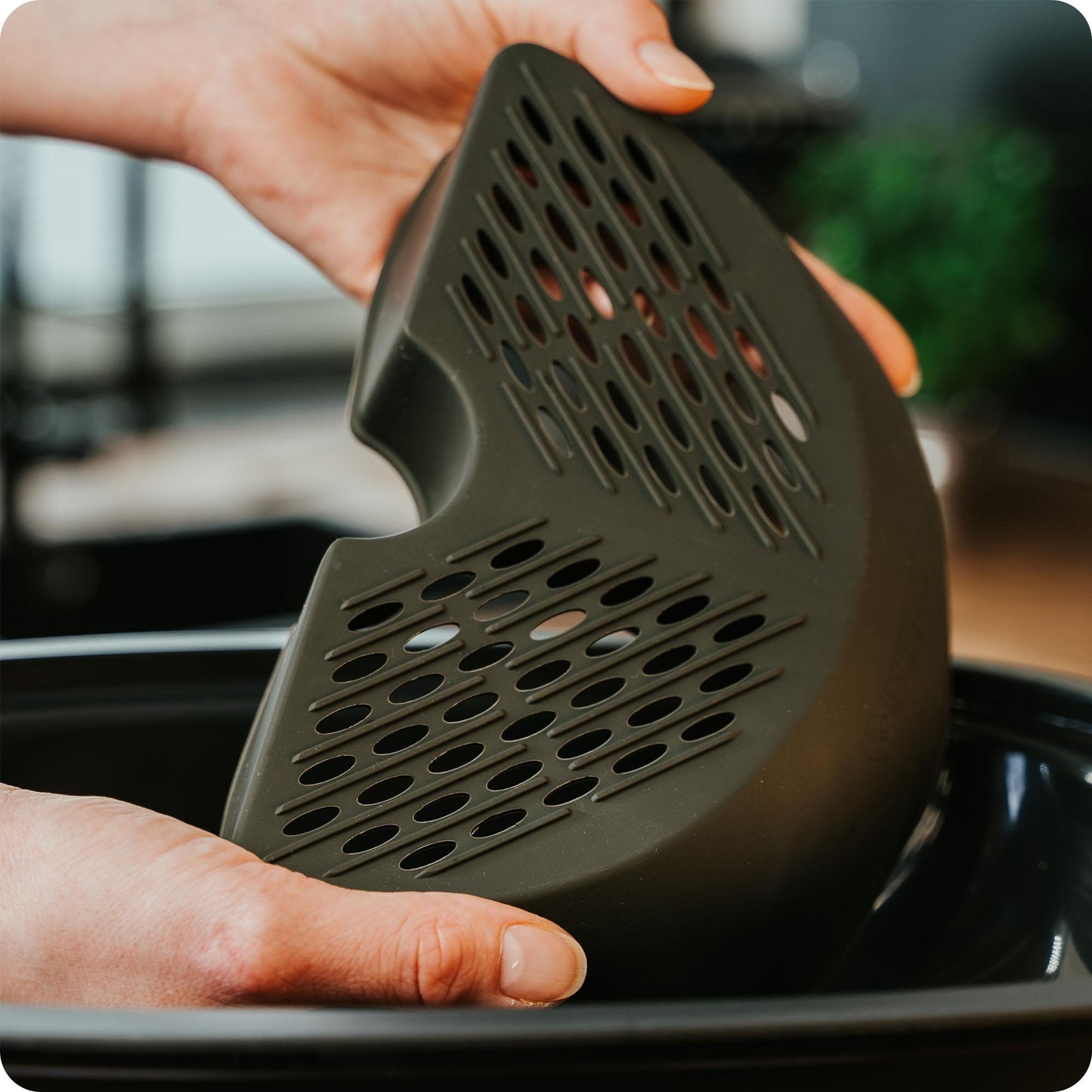 Mixcover Garraumteiler (hälftig) für Thermomix TM7 Varoma Dampfgarraum