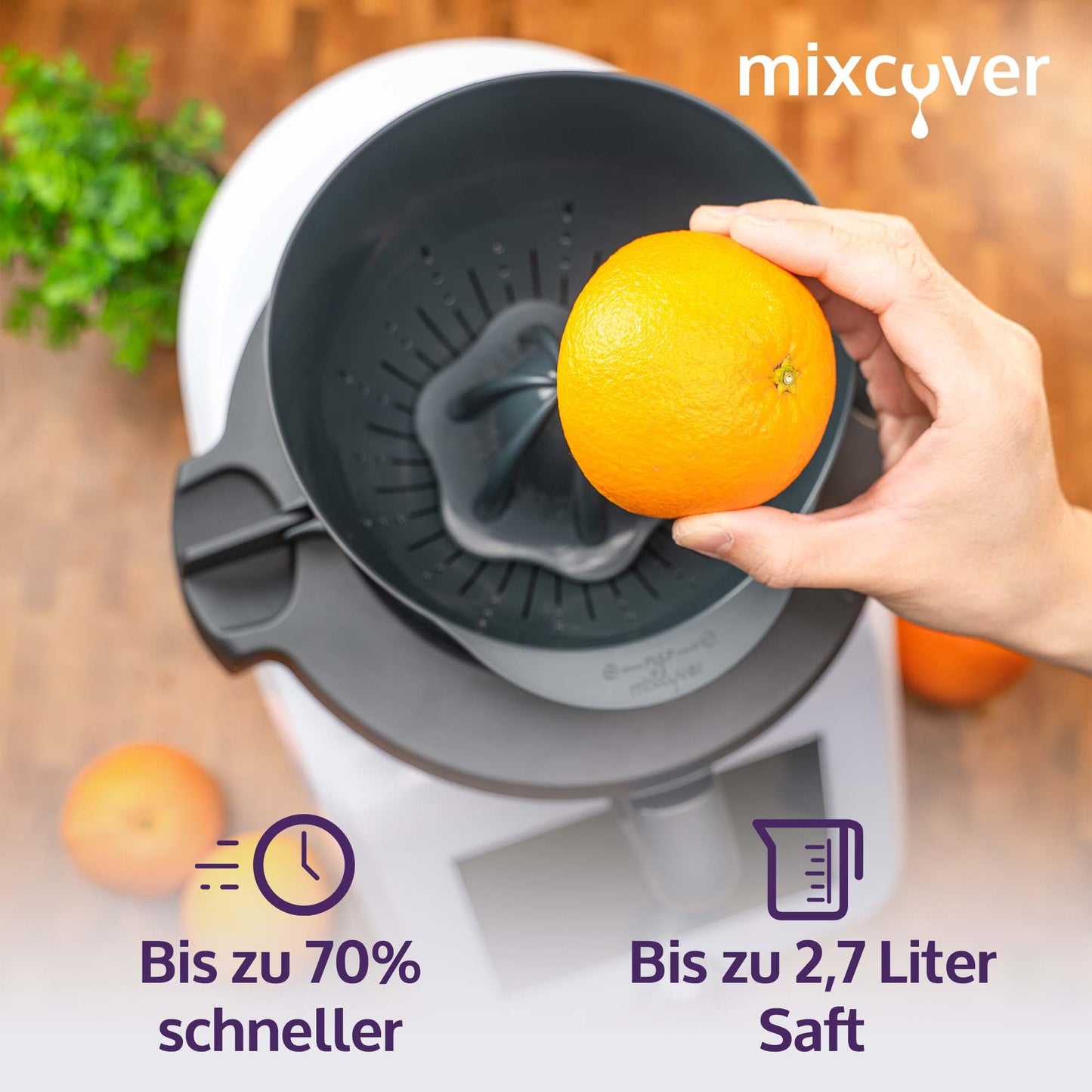 B-Ware: Saftpresse für Monsieur Cuisine Smart, Zitruspresse MCS, Entsafter Zubehör Monsieur Cuisine Smart Zubehör