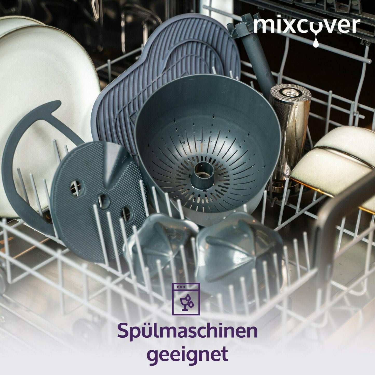 B-Ware: verbesserte Saftpresse/Zitruspresse für Thermomix TM6 & TM5, Entsafter - Mixcover - Mixcover