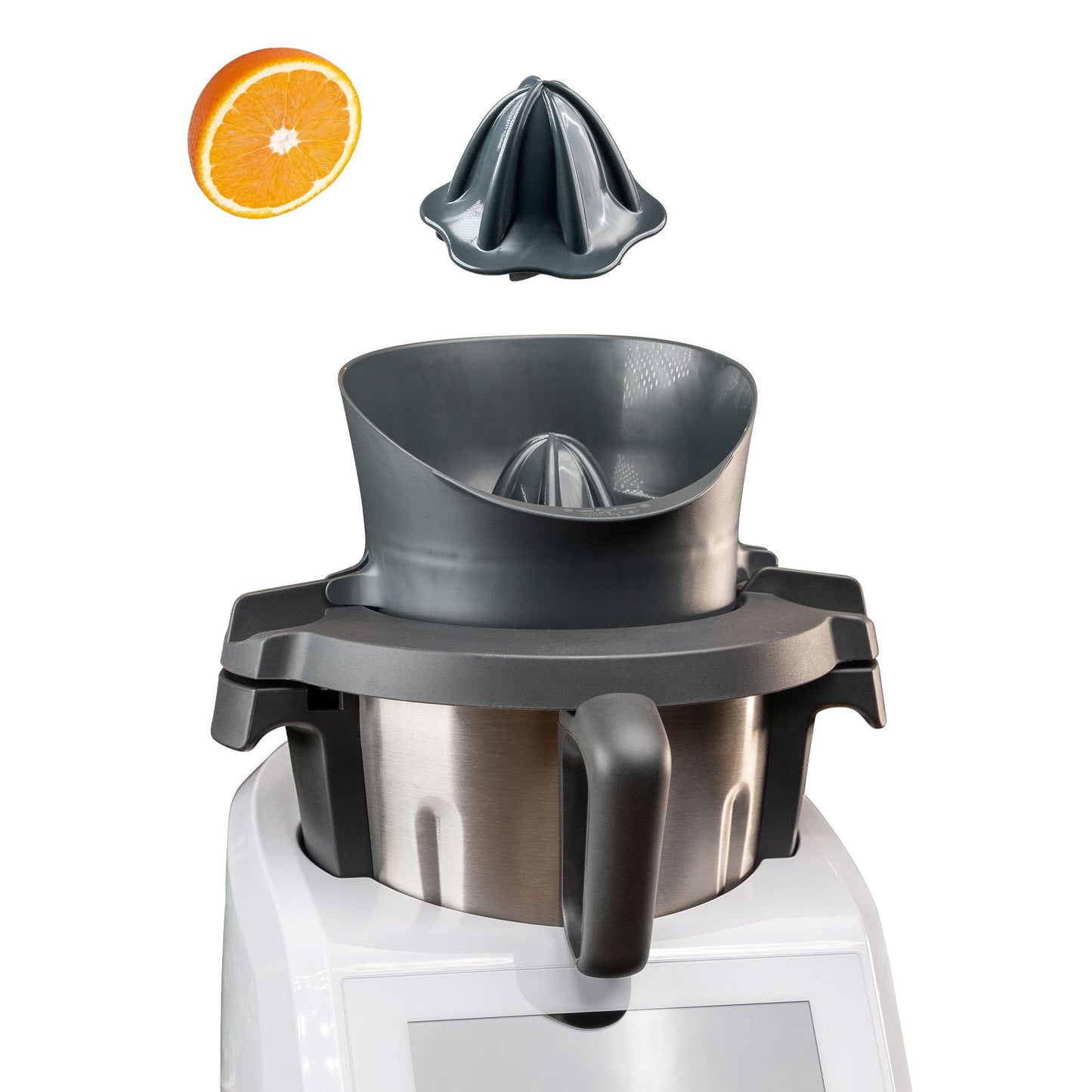 mixcover Juice Press para Monsieur Cuisine Smart Accesorios, citrus prensa Monsieur Cuisine Smart MCS, accesorios exprimidores, Monsieur Cuisine Smart Accesorios - Modelo: Monsieur Cuisine Smart Fbm