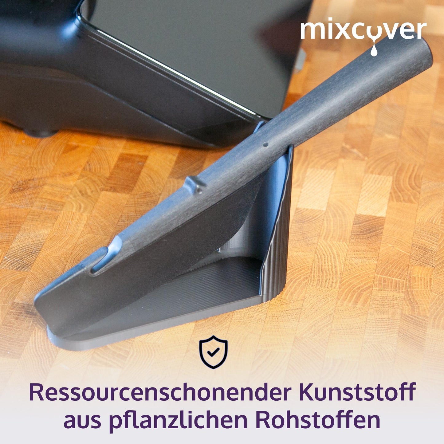 Mixcover Spatelhalter für Vorwerk Thermomix TM7 TM6 TM5 Abtropfhalter Ablage für Schaber