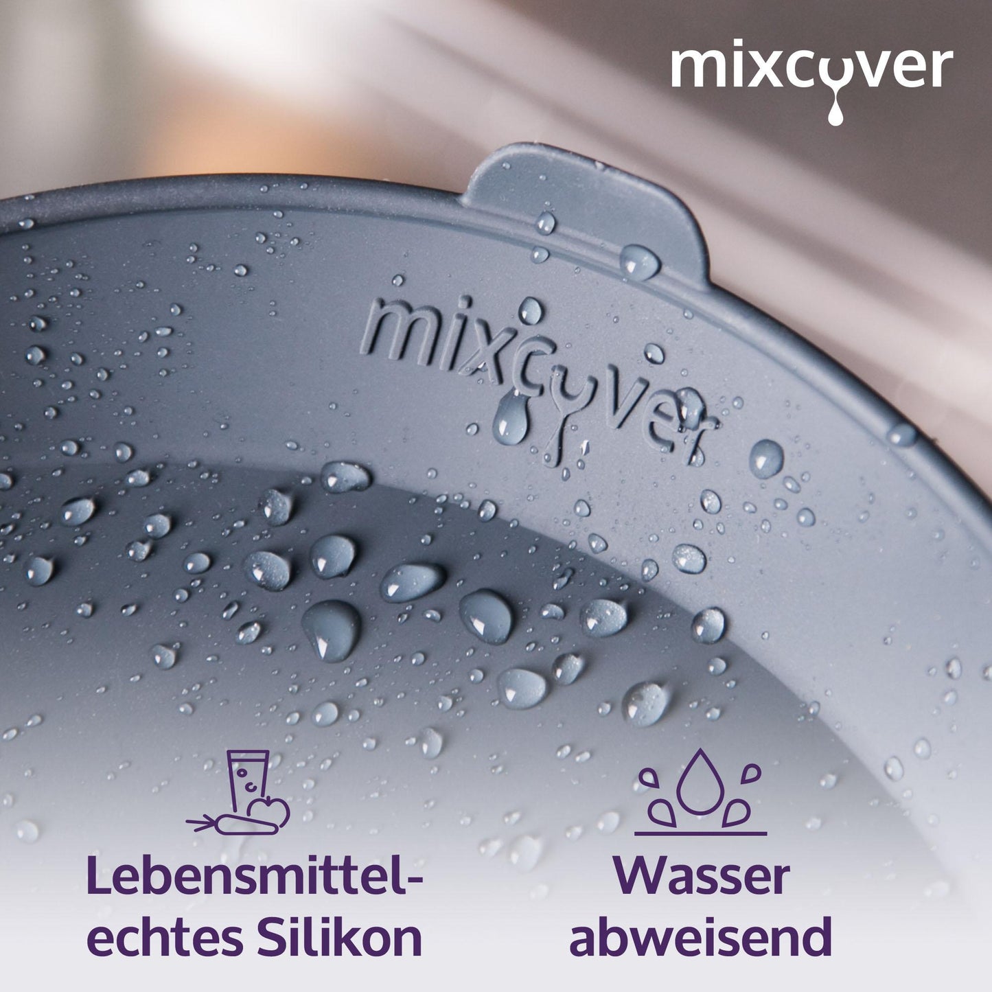 mixcover Dampfgarform Silikonform Auflaufform kompatibel mit Thermomix TM7 für Varoma Einlegeboden - Zubehör für TM7