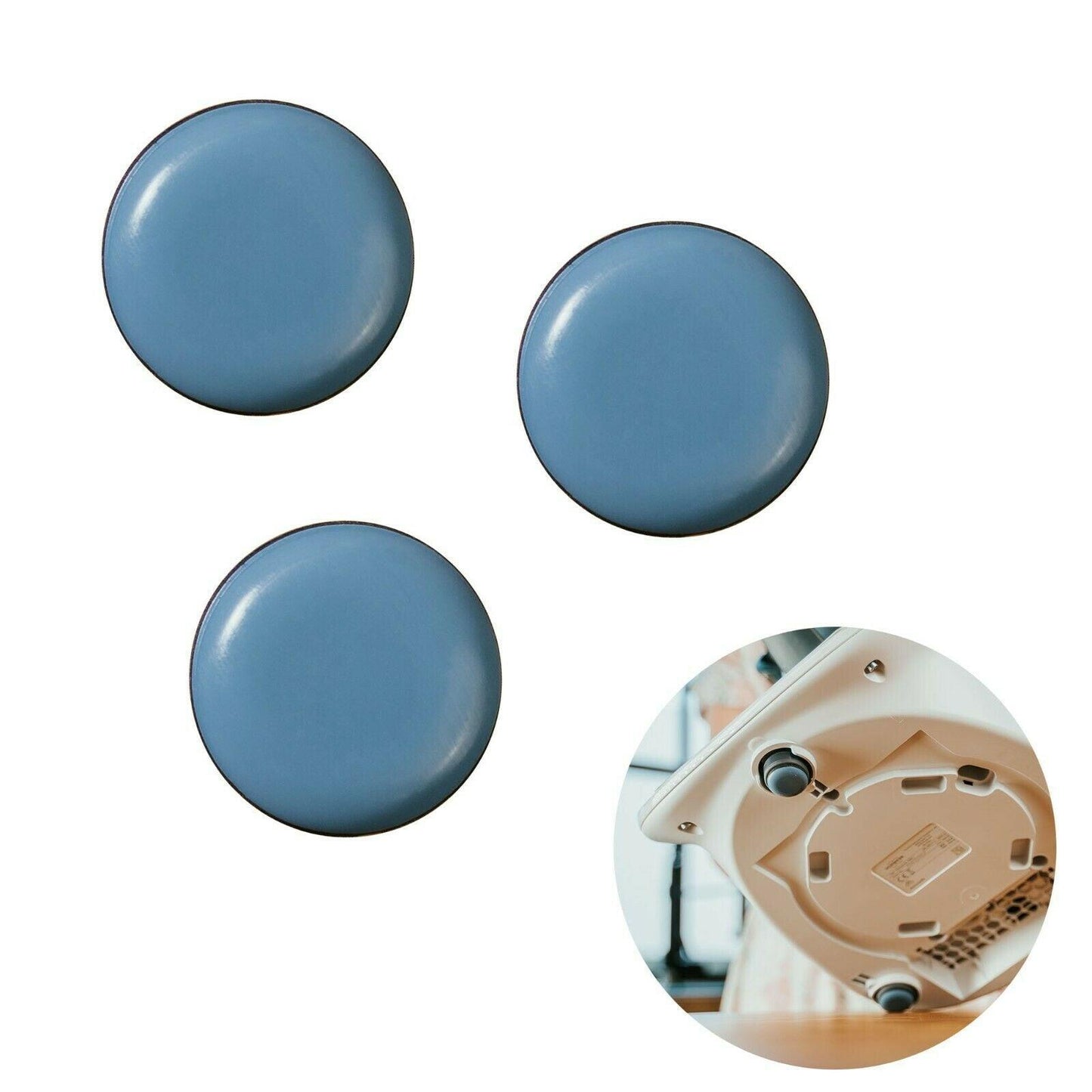 B-Stock: 3 Invisible Slider Glides for Thermomix TM6 TM5