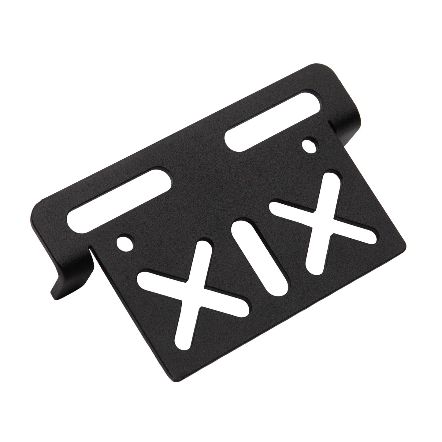 040 Parts Plaque de montage universelle pour Reimo TopRail - Plaque de fixation unique - Plaque à trous pour tes accessoires