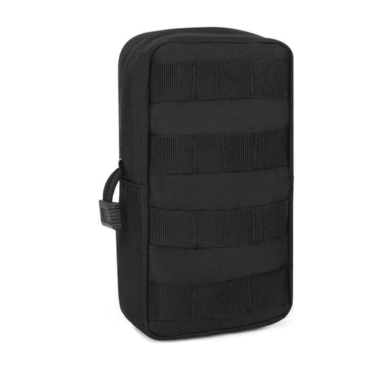040 Parts Тактическа Molle чанта 20x12x5 см Универсална за открито и пътуване Съвместима с Molle Board Черна