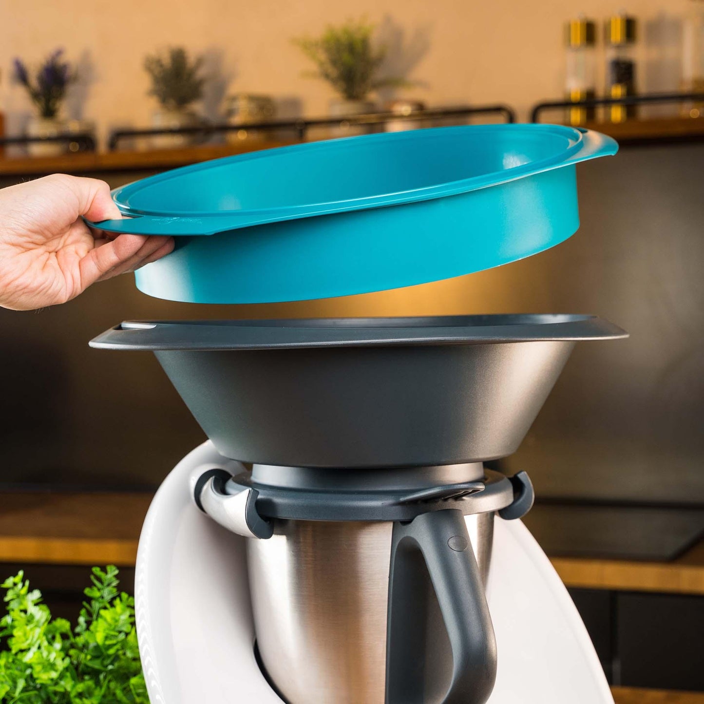 Trio-Parat Trio-Gigant für Thermomix TM6/TM5/TM31 Wasserblau