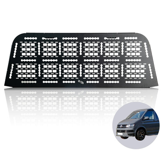 040 Parts Molle Board for VW T5 T6 T6.1 Bike Rack Cargo Carrier Offroad Accessories Compatible with Original Rear Rack LOGO