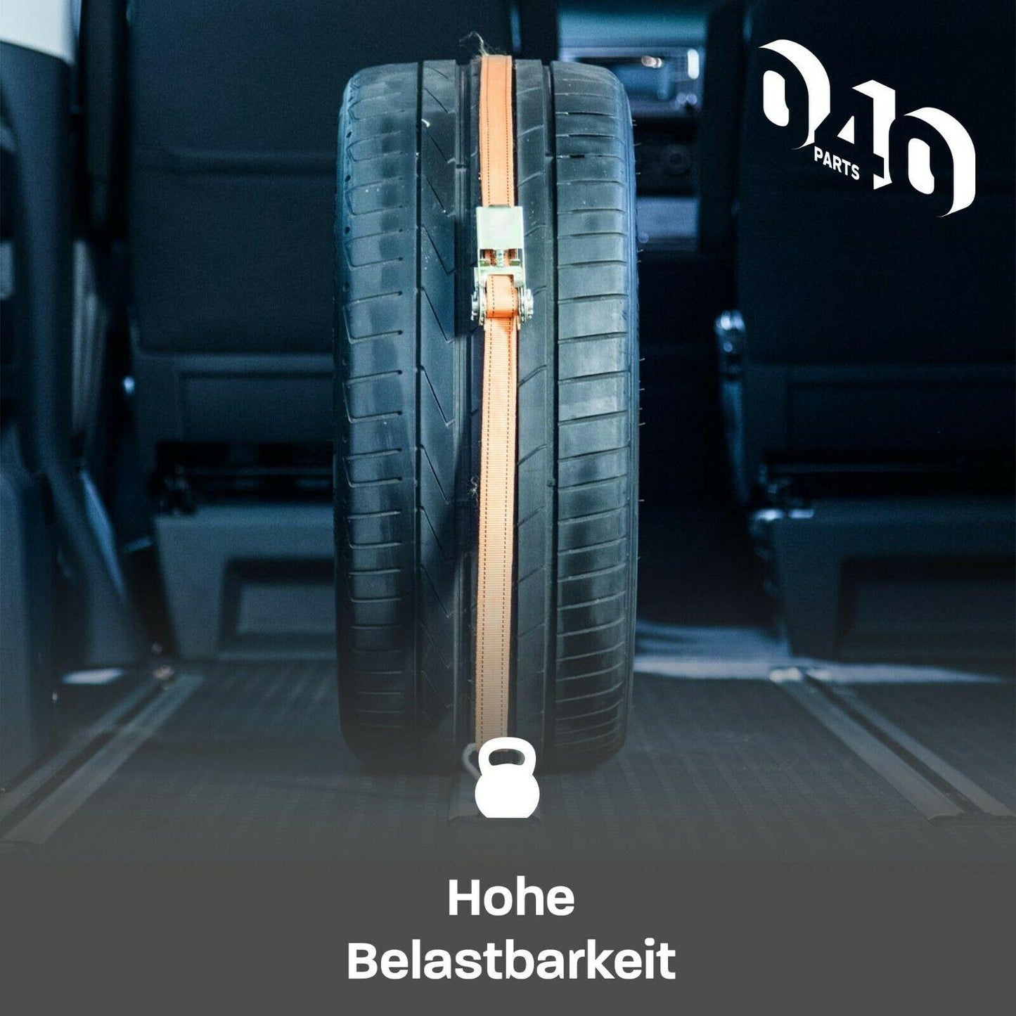 040Parts 4 бр. Комплект вързални скоби за закрепване на товар VW T5 / T6 / T6.1 Bulli, Multivan, California, Beach