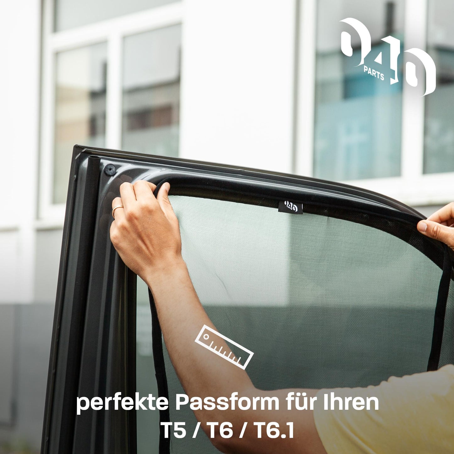 040 Parts Moustiquaire haut de gamme compatible avec VW T5 T6 T6.1 California - Installation facile et protection fiable contre les moustiques