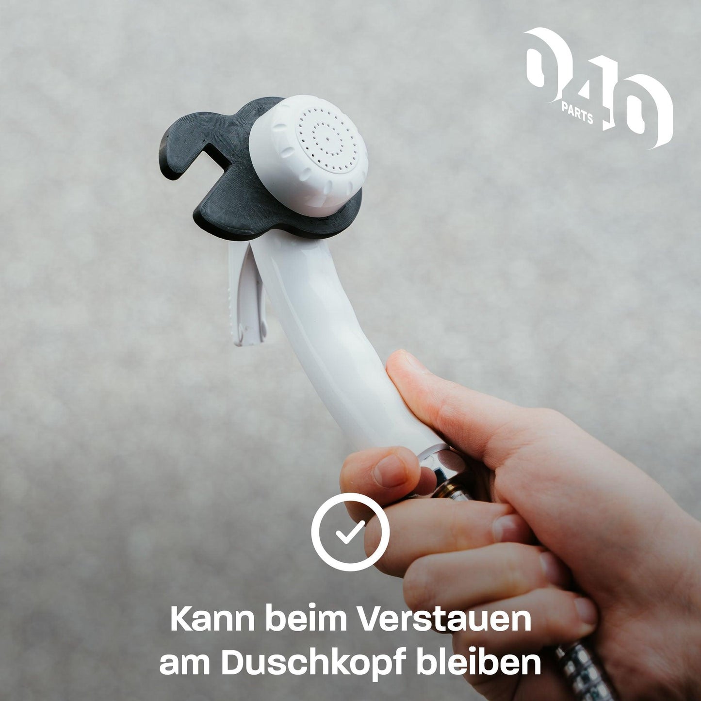 040 Parts Porte-pomme de douche pour VW T5 T6 T6.1 California pour douchette RK Reich Charisma Support de douche