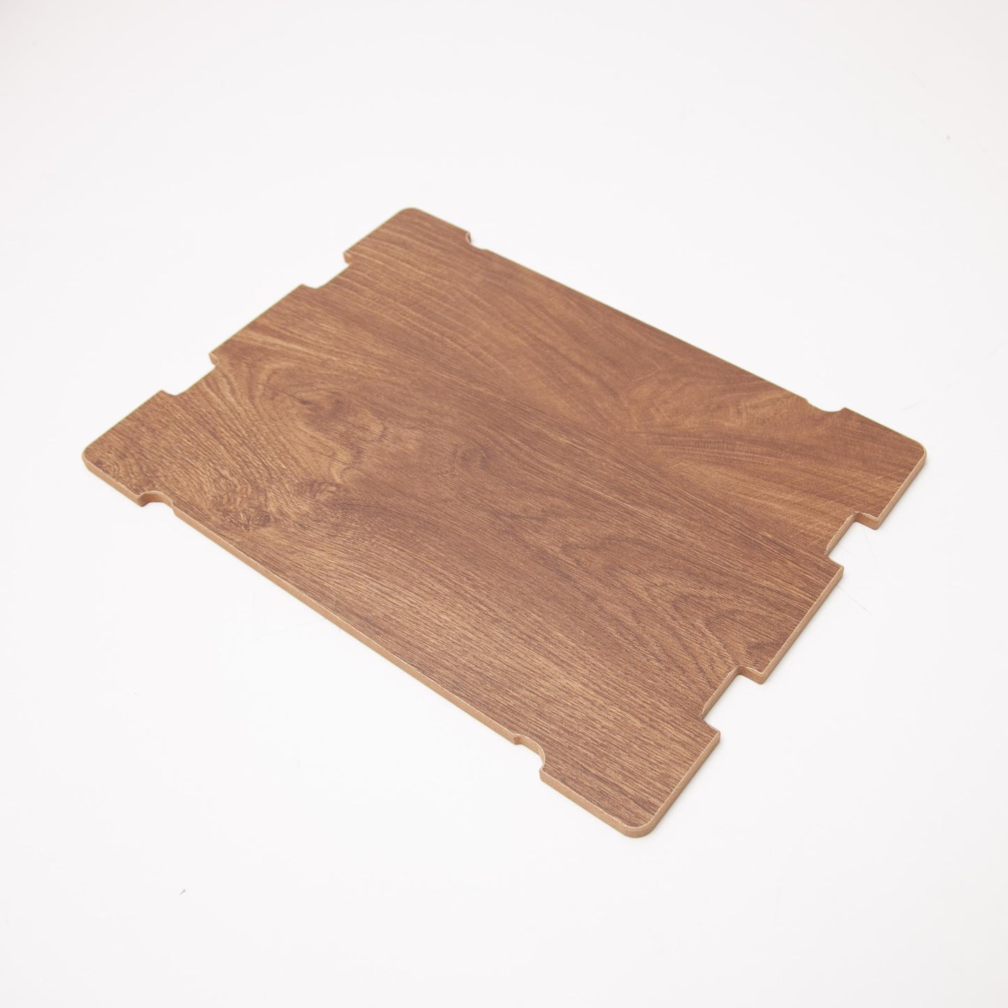 040Parts Tavola in legno per scatola pieghevole 30L - MDF 8 mm con impiallacciatura in legno, piastra di rinforzo/coperchio su cui sedersi come ripiano stabile