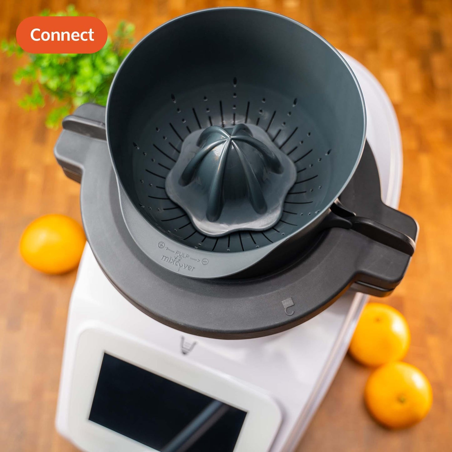 mixcover Соковыжималка/Преса за цитрусови плодове за Monsieur Cuisine Connect Сокоизтисквачка