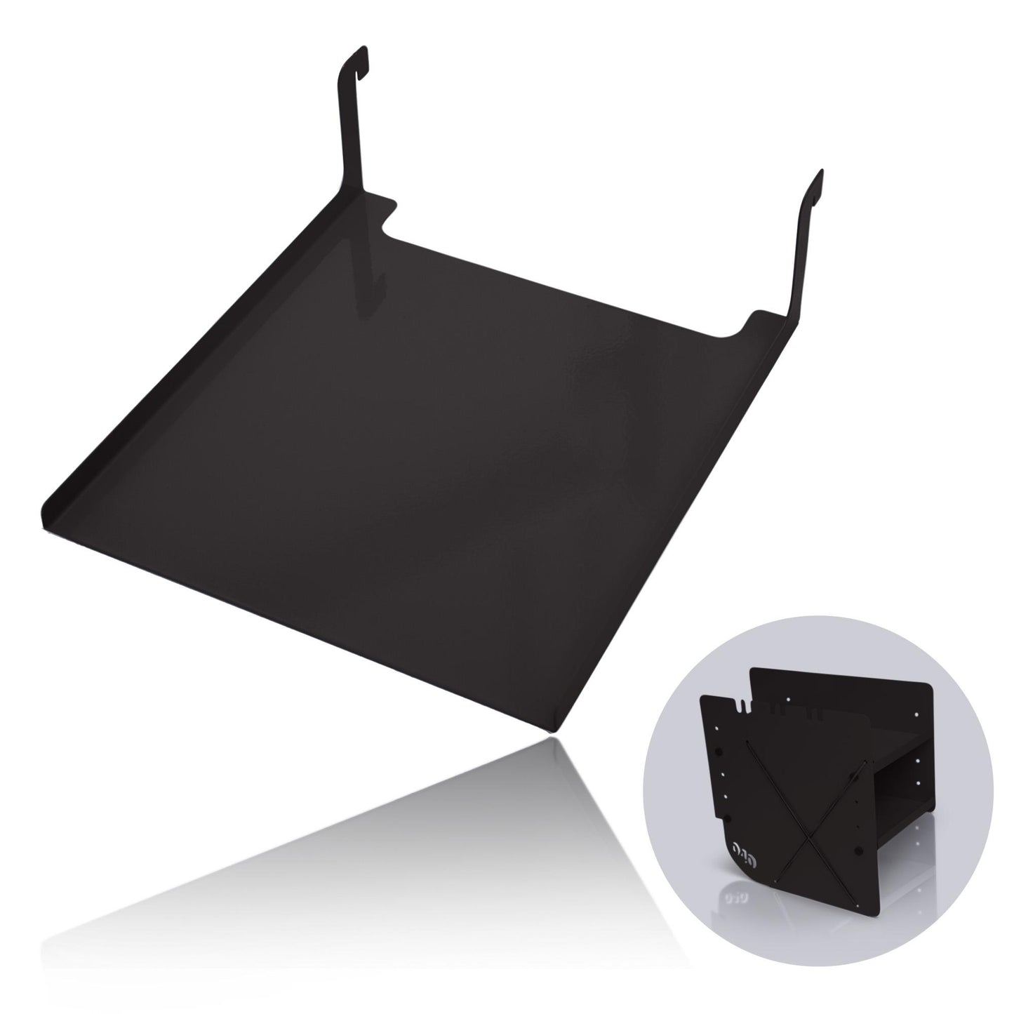 040 parts Drop-In Table Black for the Shoe Rack – the Perfect Surface Camping Table Side Table