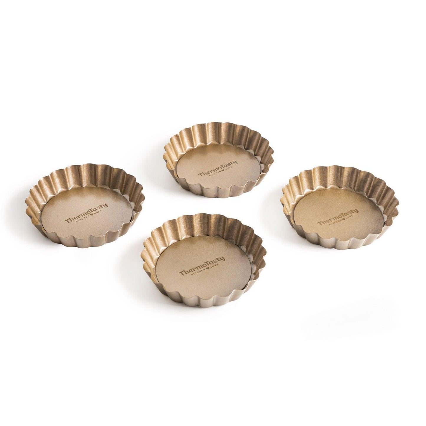 ThermoTasty: Set da 4 Stampi per Tartellette