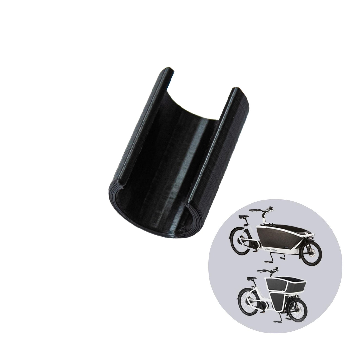 moin minis 1 piece spacer for kickstand for Urban Arrow Family & Shorty cargo bikes Protects rubber bumper