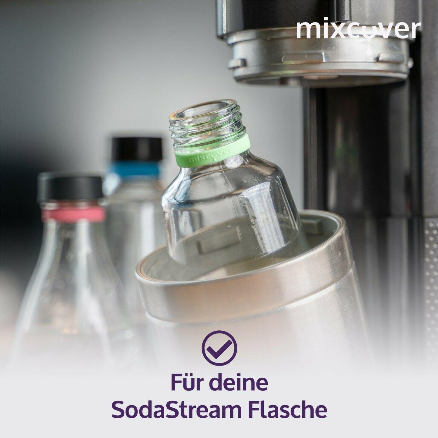 mixcover Silikonring zum Markieren von Flaschen - Mixcover - Mixcover